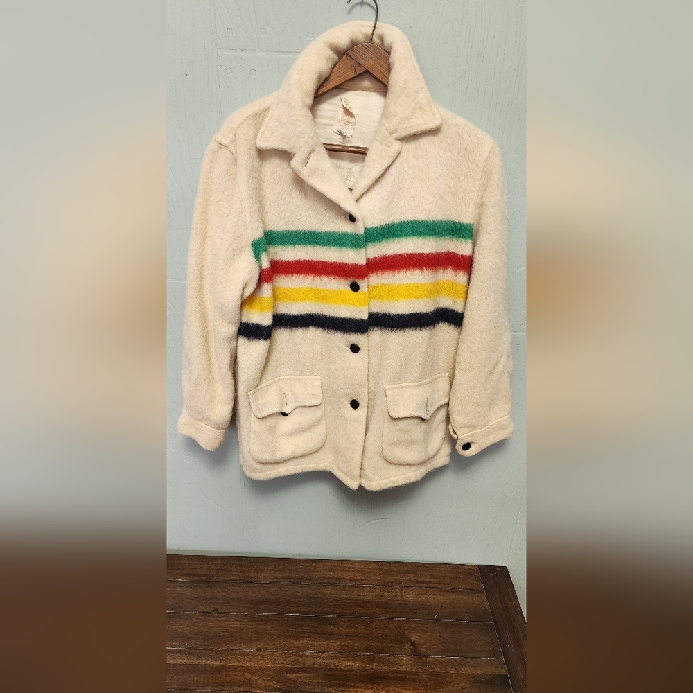 Vintage Hudson Bay Pea Coat